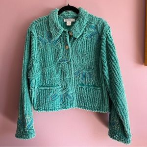 Vintage Sandy Starkman Chenille Jacket